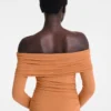 Amber – dlouhé šaty z krepového úpletu Amber – dlouhé šaty z krepového úpletu