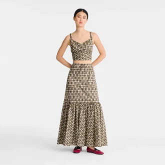 Artichoke – Top s potiskem Vichy
