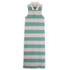 Ballerina/Mint – Pruhované jerseyové polo šaty Ballerina/Mint – Pruhované jerseyové polo šaty