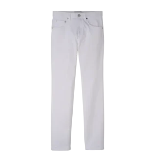 Bílé – gabardénové kalhoty