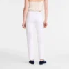Bílé – gabardénové kalhoty Bílé – gabardénové kalhoty