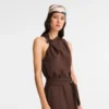 Ebony – gabardénové šaty Ebony – gabardénové šaty