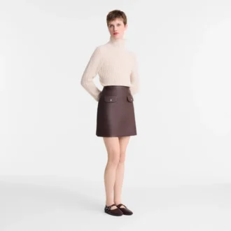 Ebony – kožená sukně