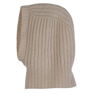 Ecru – pletená kukla