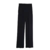 Černé krepové kalhoty Černé krepové kalhoty
