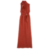 Červené gabardénové šaty Červené gabardénové šaty