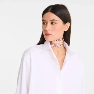 Forêt Longchamp Hedvábný šátek 50