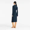 Inkoustově modré – krepové šaty Inkoustově modré – krepové šaty