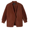 Kaštanová – Kimono bunda z technického taftu Kaštanová – Kimono bunda z technického taftu