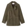 Khaki – kožená safari bunda Khaki – kožená safari bunda