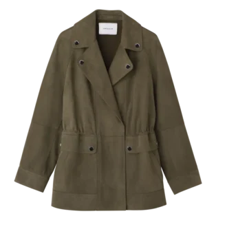 Khaki – kožená safari bunda
