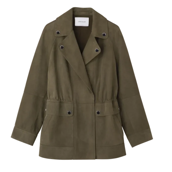 Khaki – kožená safari bunda Khaki – kožená safari bunda