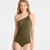 Khaki – plavky z jersey Khaki – plavky z jersey