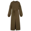 Khaki – popelínové šaty Khaki – popelínové šaty