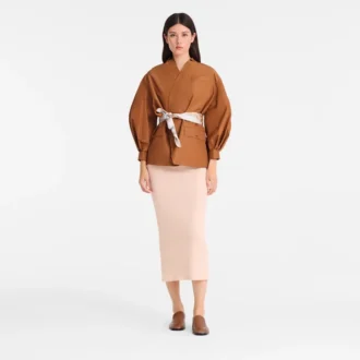 Koňaková – Kimono bunda z technického taftu