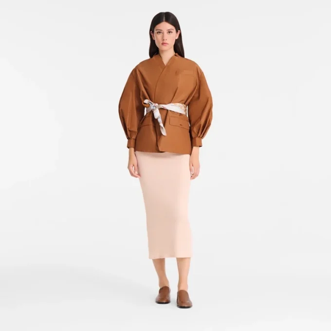 Koňaková – Kimono bunda z technického taftu Koňaková – Kimono bunda z technického taftu