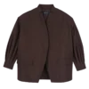 Mocha – Kimono sako z technického taftu Mocha – Kimono sako z technického taftu