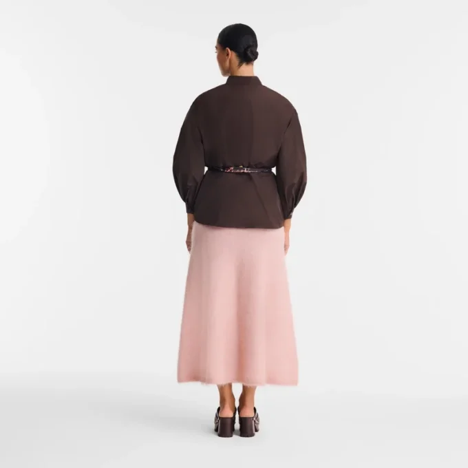 Mocha – Kimono sako z technického taftu Mocha – Kimono sako z technického taftu