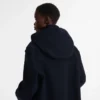 Navy – Dvoustranný vlněný kabát Duffle Coat Navy – Dvoustranný vlněný kabát Duffle Coat