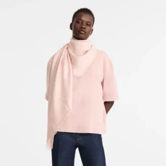 Petal Pink – Šátek Le Roseau ze směsi hedvábí