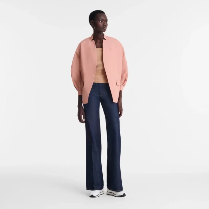 Pink Tea – Kimono bunda z technického taftu Pink Tea – Kimono bunda z technického taftu