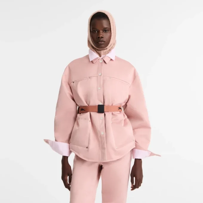 Pink Tea – Techno saténová košile