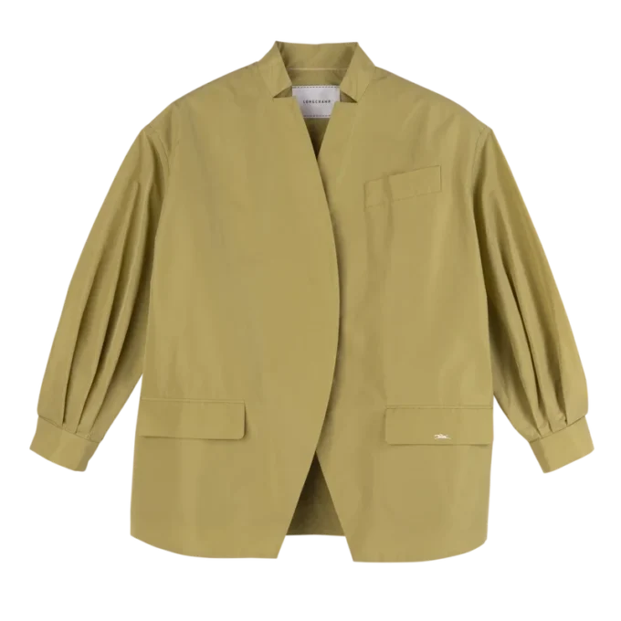 Pistachio – Kimono sako z technického taftu Pistachio – Kimono sako z technického taftu