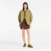 Pistachio – Kimono sako z technického taftu Pistachio – Kimono sako z technického taftu