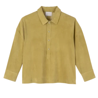 Pistachio – kožené polo tričko