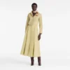 Pistachio – Popelínová midi sukně Pistachio – Popelínová midi sukně