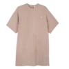 Růžové kožené šaty Růžové kožené šaty