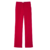 Růžové sametové kalhoty