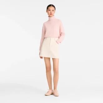 Ballerina – pletený svetr s vysokým límcem